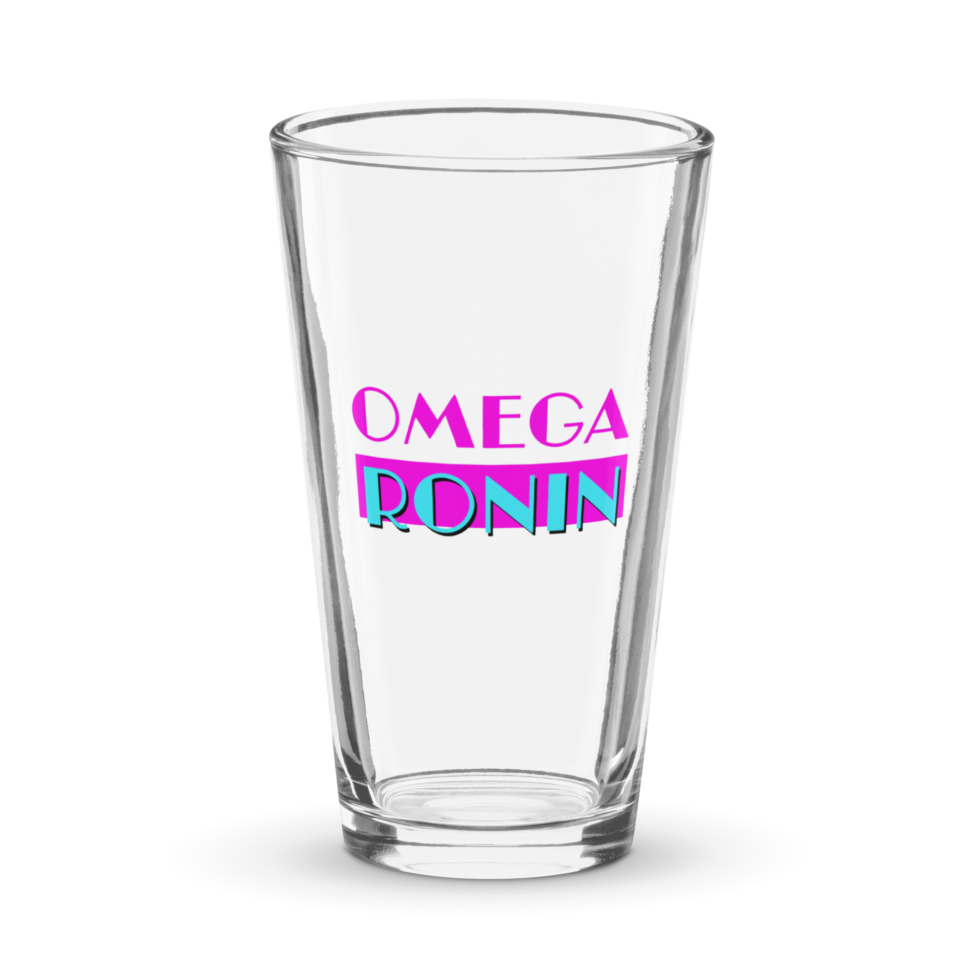 Omega Ronin Retro Miami Pint Glass